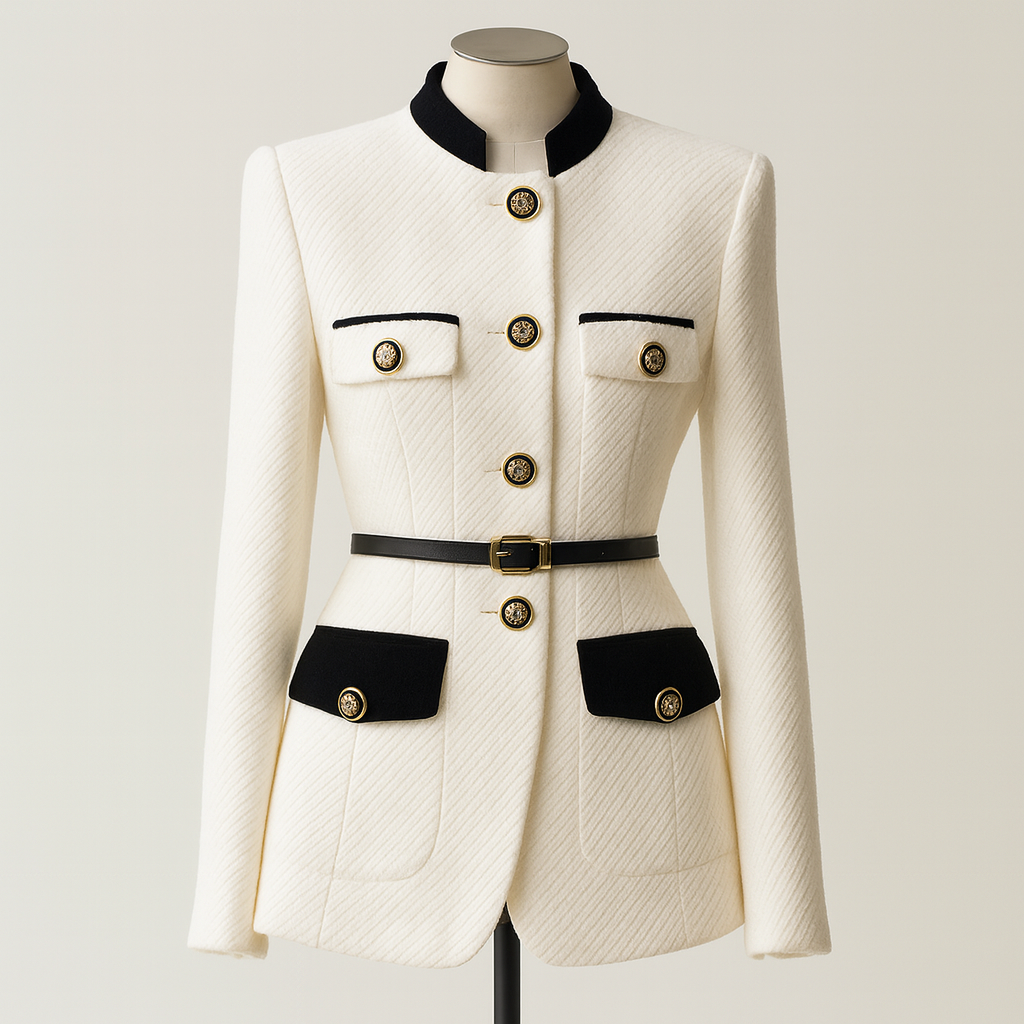 Sleek Women’s Wool Coat | Mid-Length Winter Style