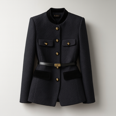 Sleek Women’s Wool Coat | Mid-Length Winter Style