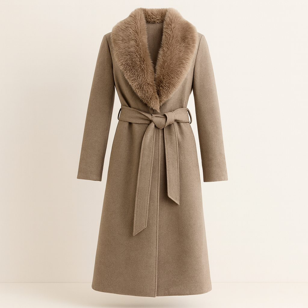 Cozy Fur Collar Winter Coat | Women’s Stylish Coat