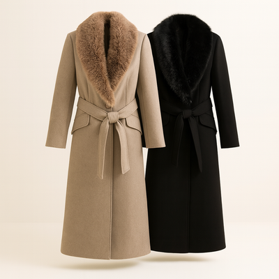 Cozy Fur Collar Winter Coat | Women’s Stylish Coat